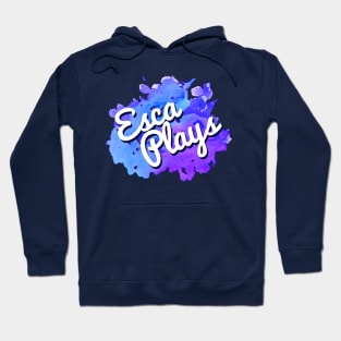 Purple/Blue Watercolor Hoodie